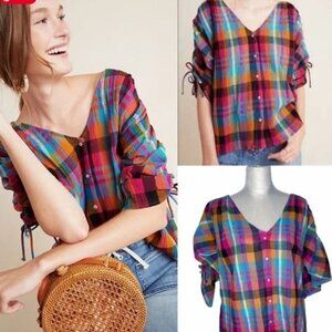 Anthropologie Maeve Amelia Blouse